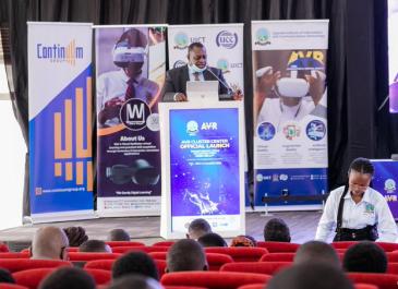 Continuum Financial Group, project management consultant for the AVR Project, joined stakeholders at the launch of the AVR Cluster Centre in November 2024 at  National ICT Innovation Hub as  UICT Principal Dr. Fredrick E. Kitoogo delivered his keynote address.